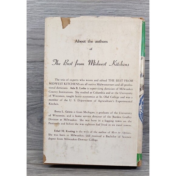 The Best From Midwest Kitchens by Lothe, Griem and Keating 1946-Cookbook - Picture 2 of 15